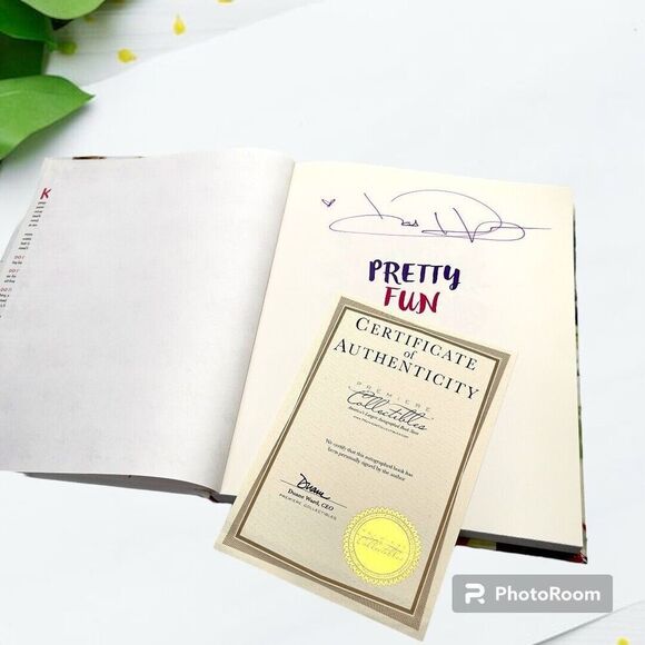 Pretty Happy by Kate Hudson (2016,HC,1st Ed.) SIGNED Certificate of Authenticity - Picture 3 of 4